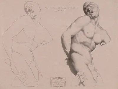 Cours de dessin Pl.61 av Charles Bargue