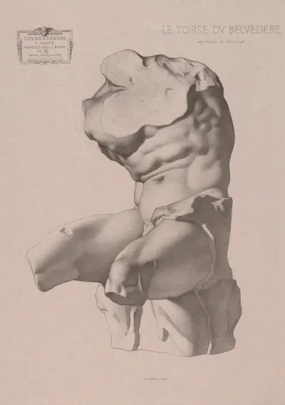 Cours de dessin Pl.66 av Charles Bargue
