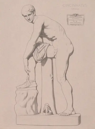 Cours de dessin Pl.70 av Charles Bargue