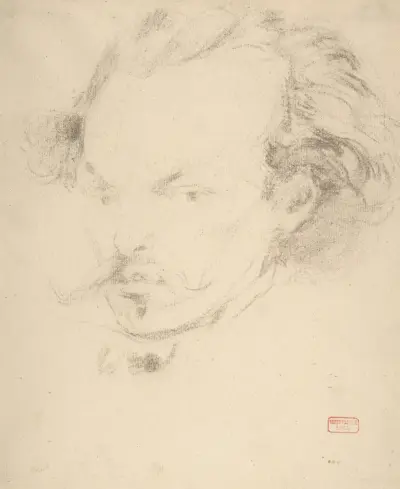 Portrait of the Artist av Charles Bargue
