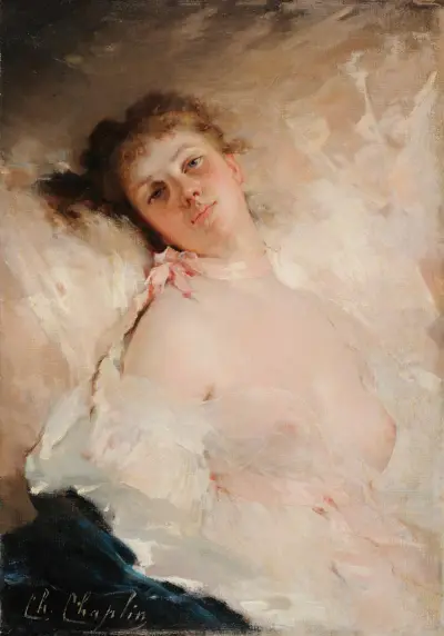 Rêverie, 1885 av Charles Chaplin