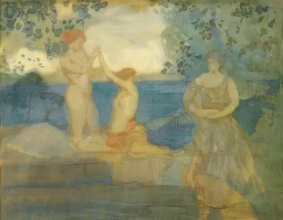 I drömmens land eller Magnolior av Charles Conder