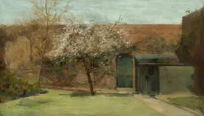 Blossoms, Chantemesle av Charles Conder