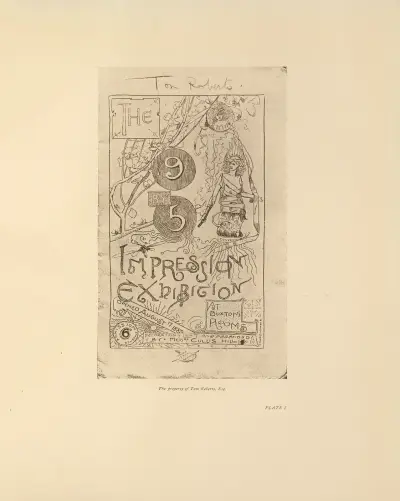 Catalogue of Impression Exhibition av Charles Conder