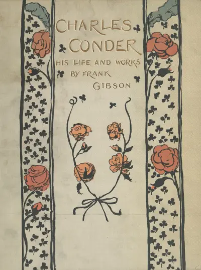 Charles Conder; hans liv och verk – omslag av Charles Conder