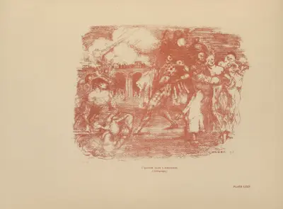 L’Alcade dans l’Embarras av Charles Conder