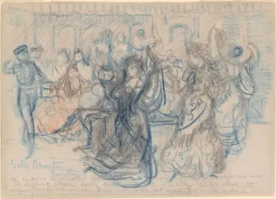 Salle Oriente, Seville av Charles Conder