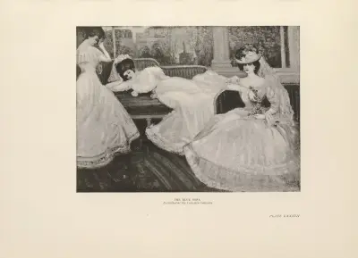 The Blue Sofa av Charles Conder