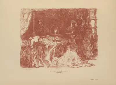 Esthers Tod (Balzac-Suite) von Charles Conder