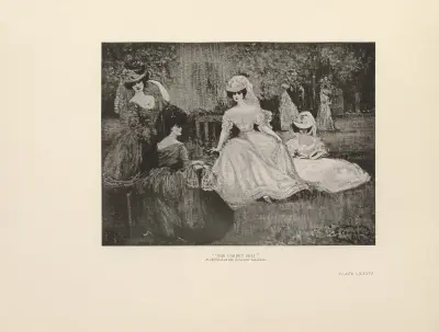 Die Gartensitzbank von Charles Conder