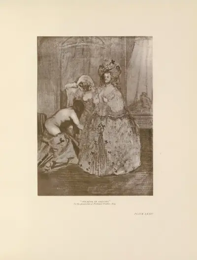 Tocatta of Galuppi av Charles Conder