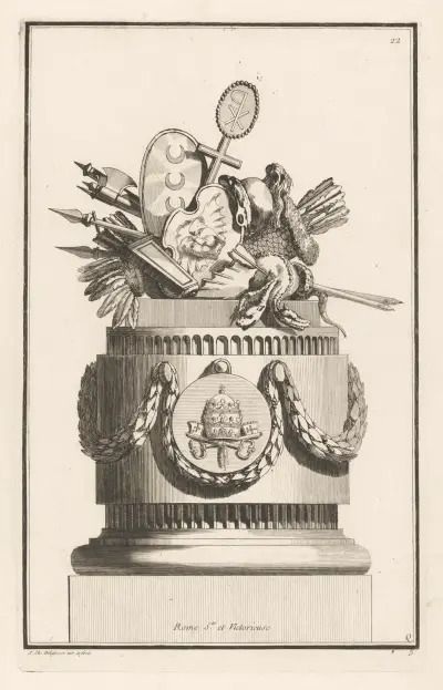 Rome Ste et Victorieuse av Jean-Charles Delafosse
