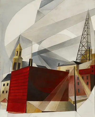 Lancaster av Charles Demuth
