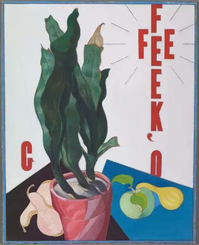 Porträttaffisch; O'Keeffe av Charles Demuth