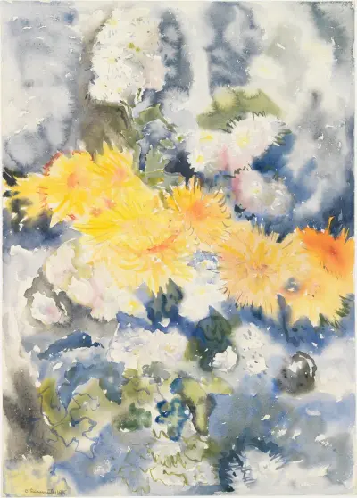 Yellow and Blue av Charles Demuth