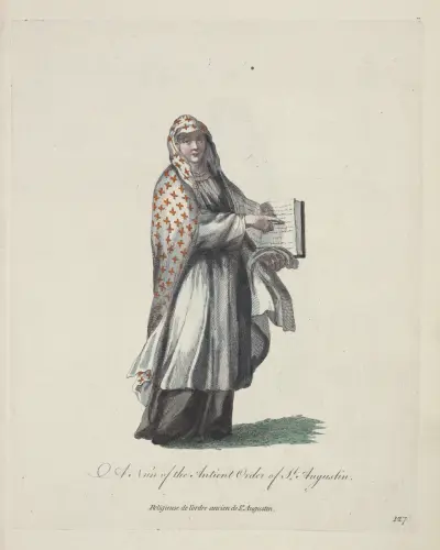 Nunna z starobylého řádu svatého Augustina, Charles Grignion