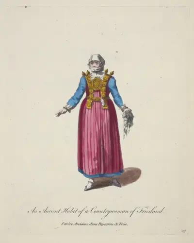 Starý oděv fríské venkovanky, Charles Grignion