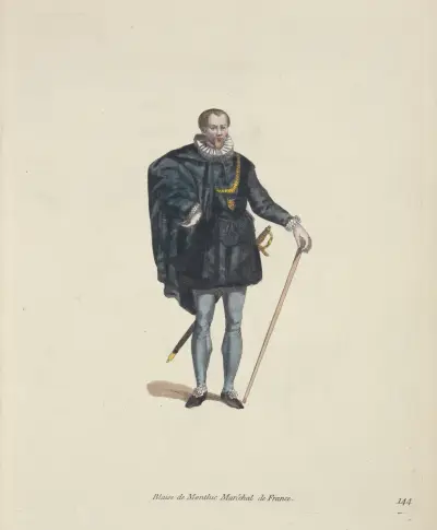 Blaise de Montluc, maršál Francie, Charles Grignion