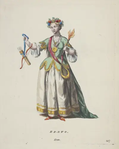 Erato av Charles Grignion