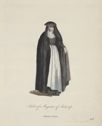 Oděv beginky z Antverp, Charles Grignion