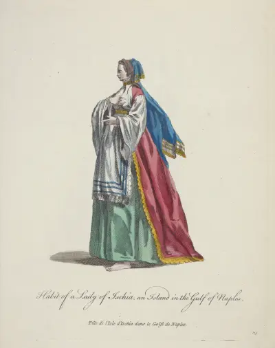Žena z Ischie, Charles Grignion