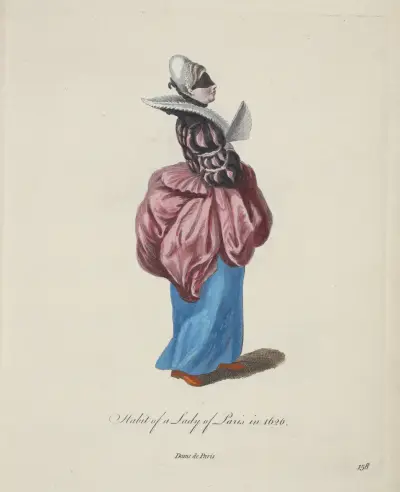 Pariserinna 1626 von Charles Grignion