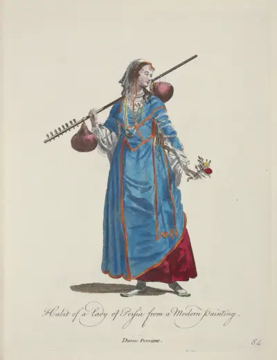 Perská dáma, Charles Grignion