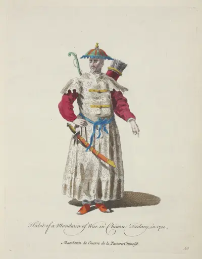 Čínsko-tatarský válečný mandarín 1700, Charles Grignion