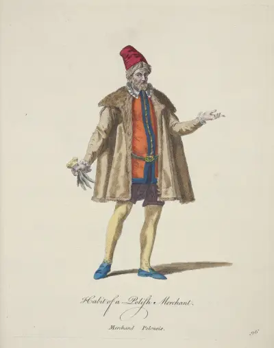 Kroj polského kupce, Charles Grignion