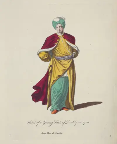 Mladý turecký šlechtic v roce 1700, Charles Grignion