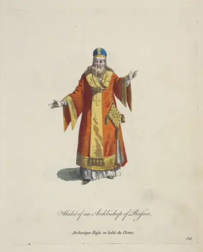Arcibiskupův oděv v Rusku, Charles Grignion