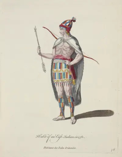 Tracht aus Ostindien 1581 von Charles Grignion