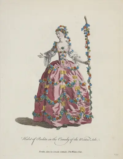 Perditas kostym i komedien Zimní pohádka, Charles Grignion
