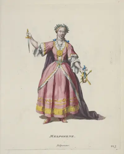 Melpomene, Charles Grignion