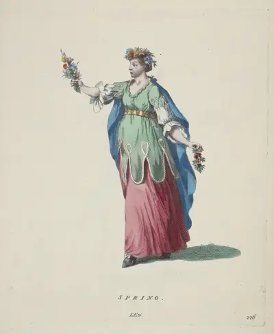 Frühling von Charles Grignion