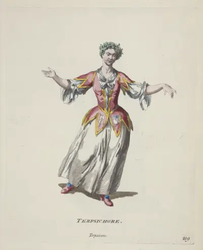 Terpsichore von Charles Grignion