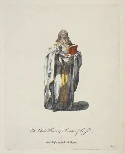 Kůrový oděv ruského kněze, Charles Grignion