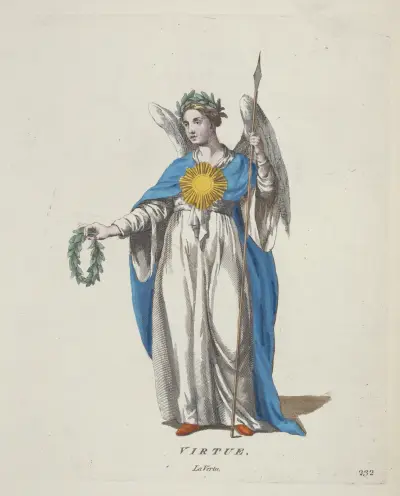 Tugend von Charles Grignion
