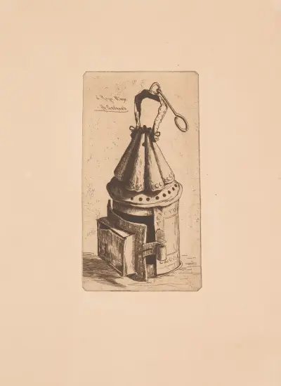 Les Lanternes Pl.06 av Henri-Charles Guérard