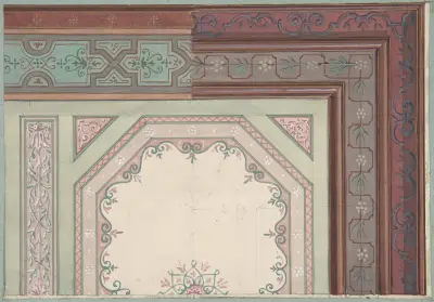 Deckendesign, Castle Blayney von Jules-Edmond-Charles Lachaise