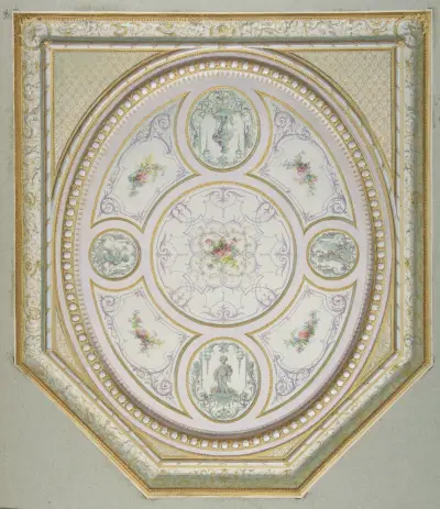 Ceiling Design av Jules-Edmond-Charles Lachaise