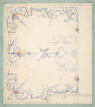 Projekt sufitu – nr 3, Jules-Edmond-Charles Lachaise