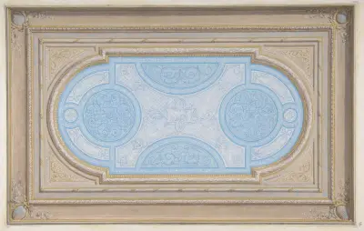 Takutsmyckning med filigranmönster av Jules-Edmond-Charles Lachaise