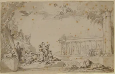 Museernas tempel av Charles Monnet