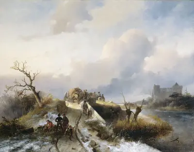 Rückkehr von der Jagd von Charles Rochussen