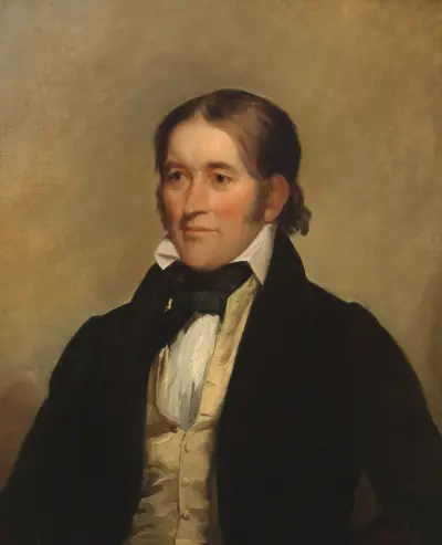 David Crockett av Chester Harding