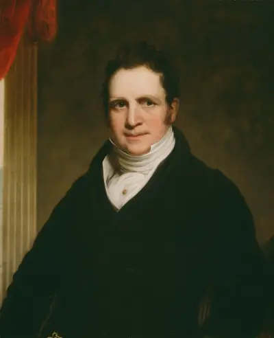 Thomas Abthorpe Cooper (1776-1849) av Chester Harding