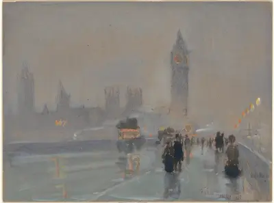 Big Ben av Childe Hassam
