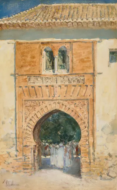 Tor der Alhambra von Childe Hassam