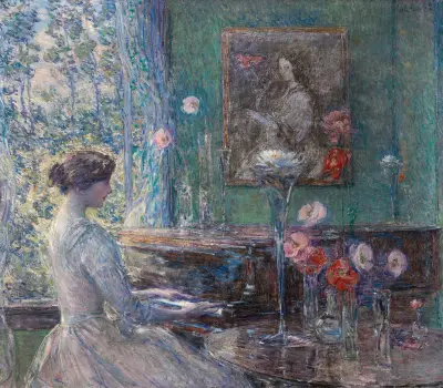 Improvisation av Childe Hassam